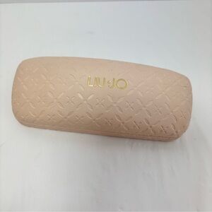 LIU·JO‎ Beige Clamshell Glasses Case
